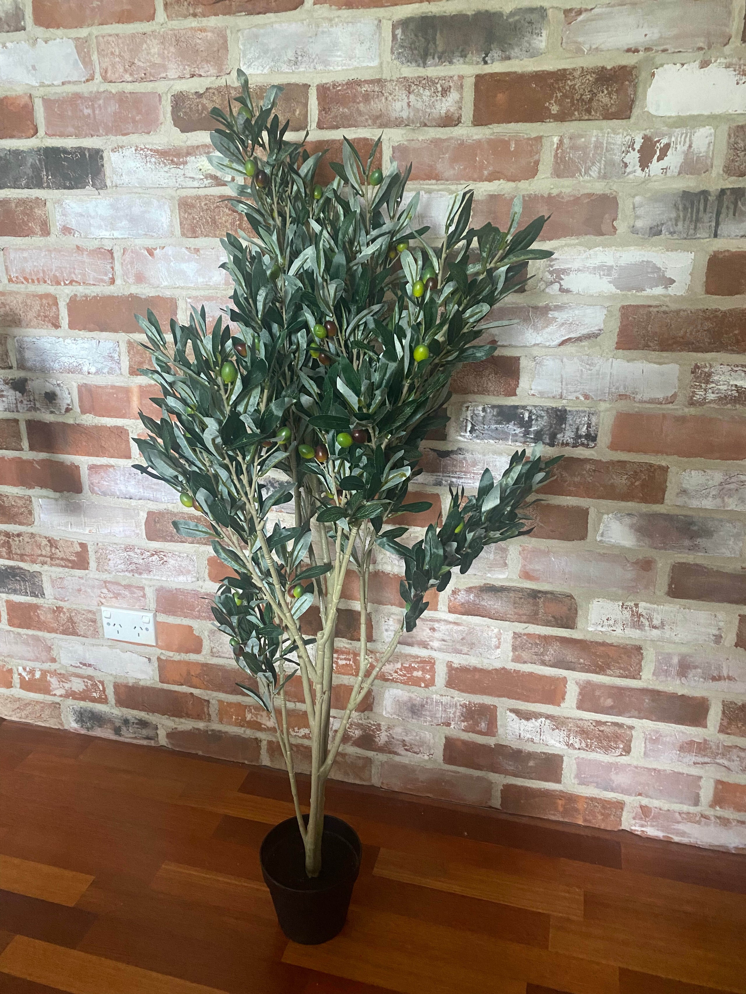 Artificial Olive Tree Plant 120cm (W/O Pot) 